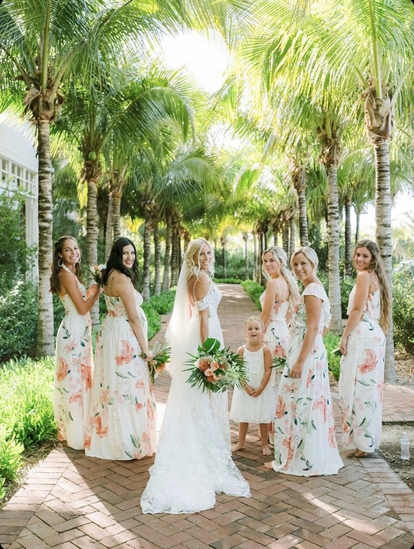 Bridesmaid Dresses at Florida Wedding ...